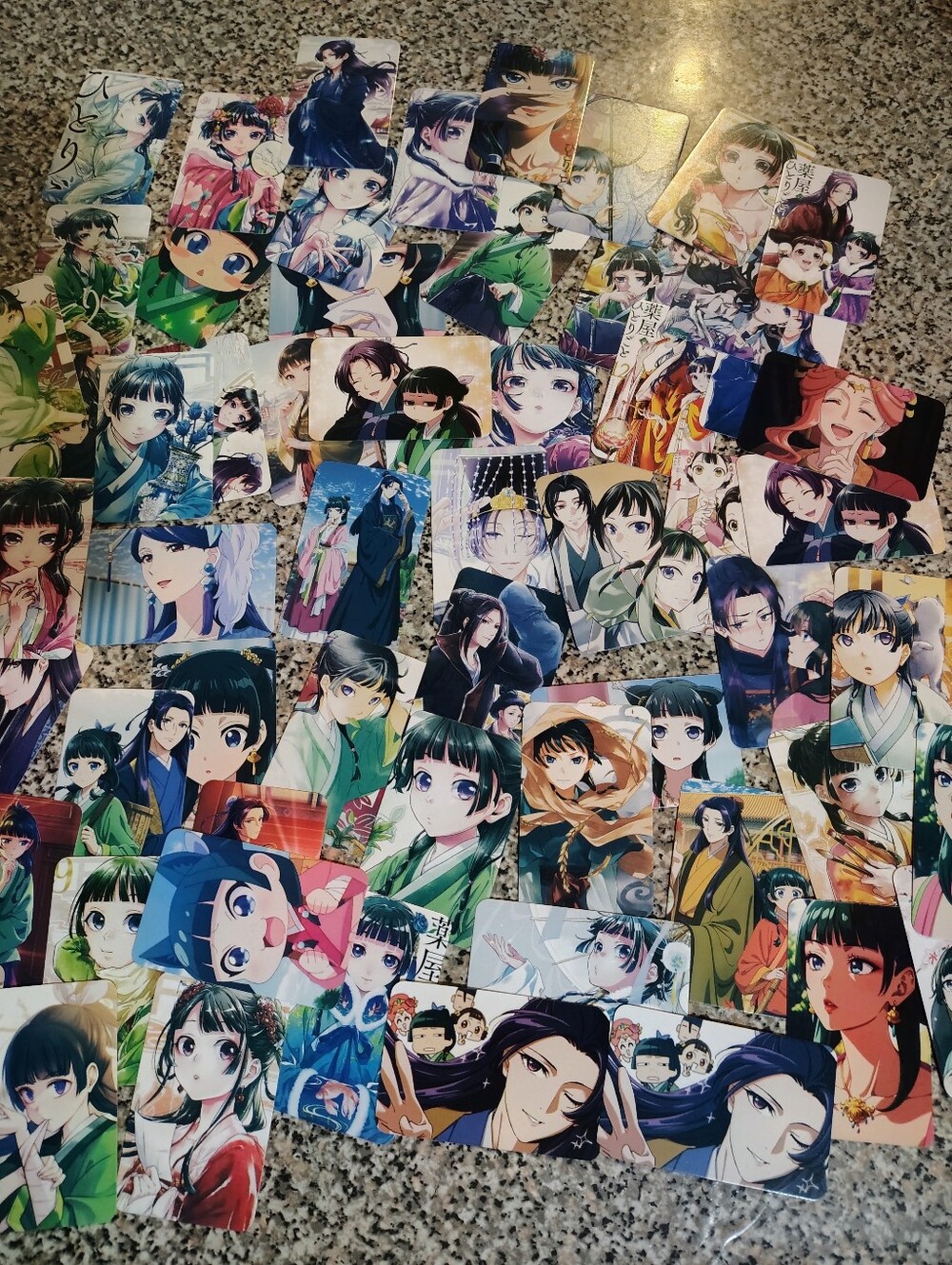 Anime Apothecary Diaries Photo Cards - Multicolor Illustration Collection